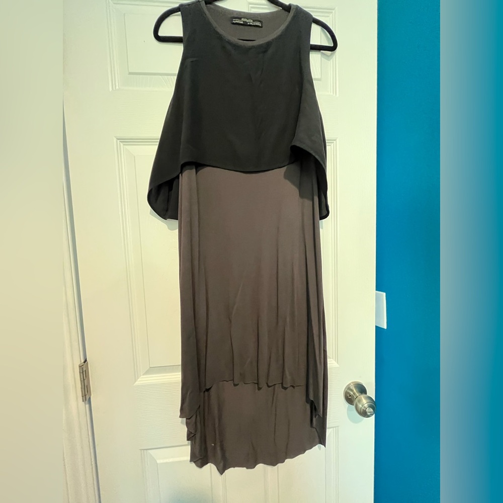 Black and Grey Dress